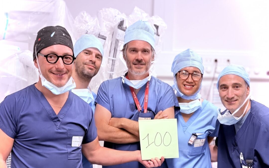 100 neurolyses robot-assistées réalisées à Bordeaux : une étape majeure dans la prise en charge des névralgies pelvi-périnéales