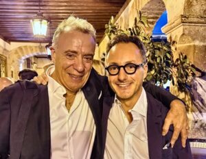 Dr Olivier Celhay avec le Pr Marc Possover lors du congrès de l’ISON à Morelia