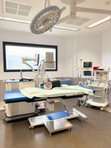 Salle équipée pour la lithotritie extracorporelle à la Nouvelle Clinique Bordeaux Tondu